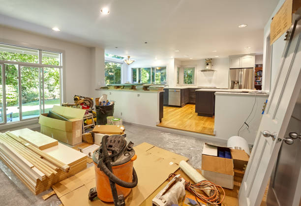 Professional Kitchen Island Installation technician working in Centreville, MD